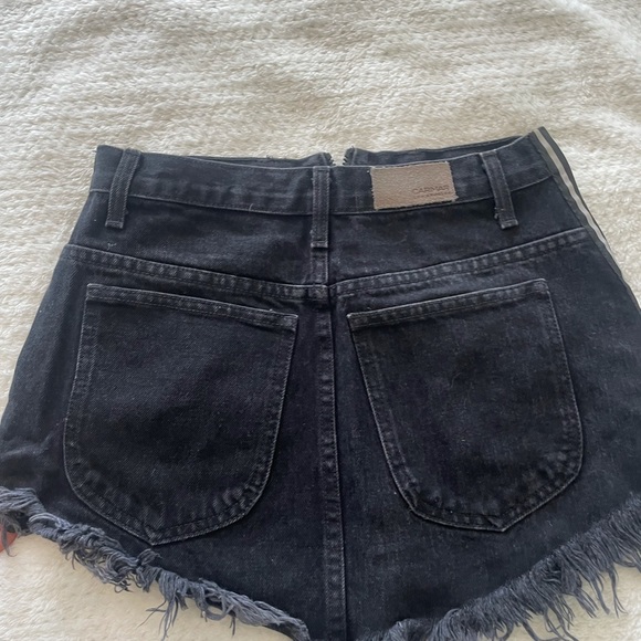 Carmar denim skirt black size 26 - Picture 3 of 4